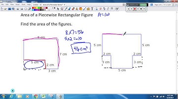 Area of a Piecewise Rectangular Figure