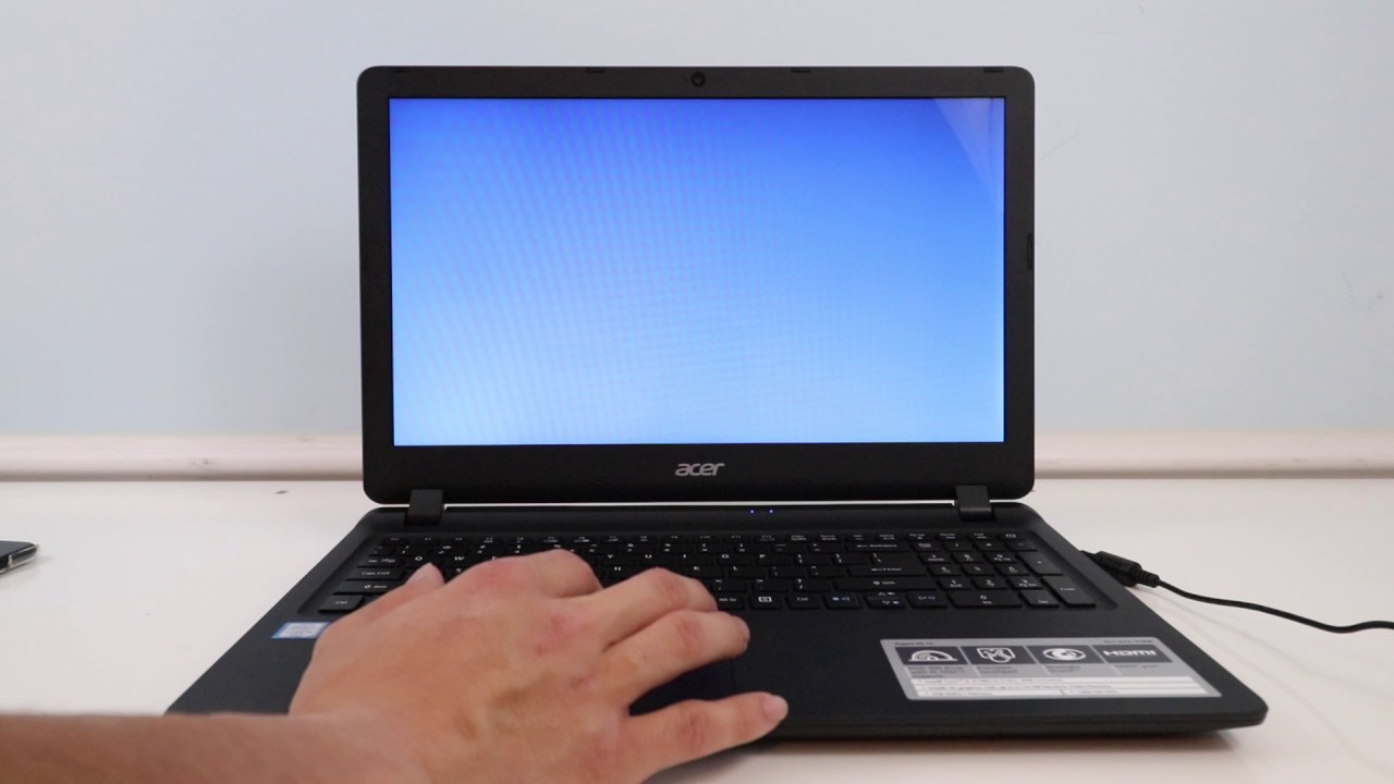 How to restore/ recover/ factory reset Acer Aspire Laptop. Hold ALT & F6  keys on boot.