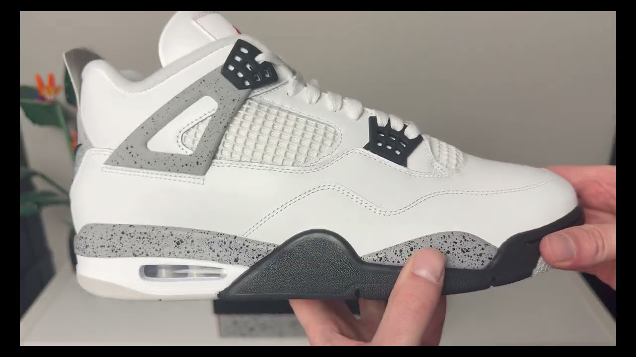 Air Jordan 4 Retro White Cement 2025 Review! - YouTube