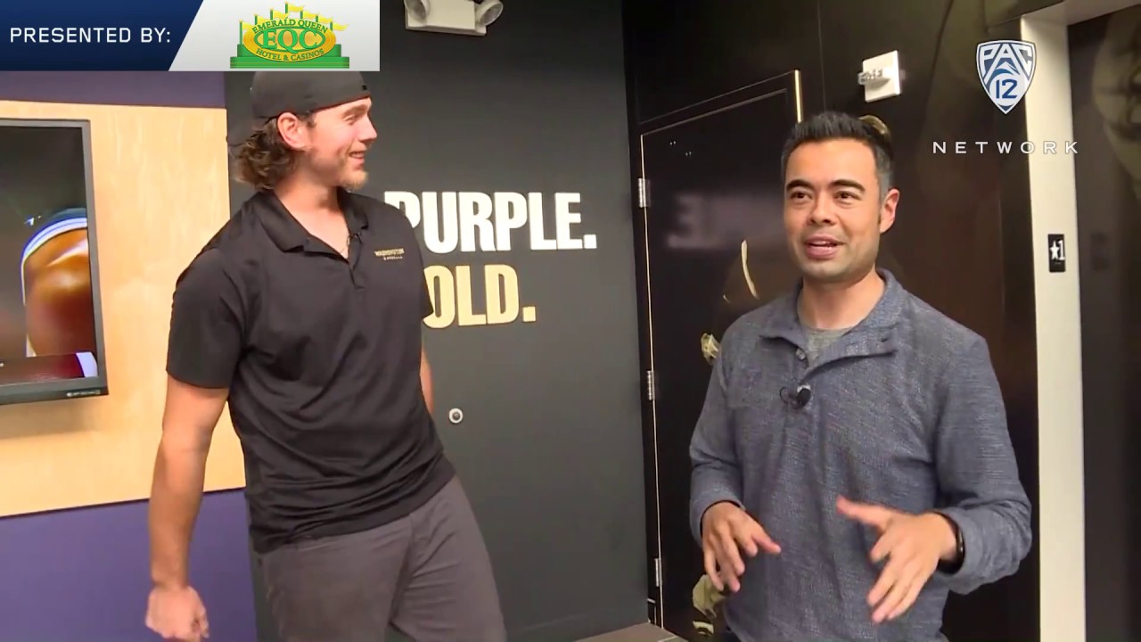 Baseball: Joe Wainhouse gives Mike Yam tour of Husky Ballpark