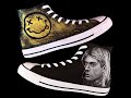 Custom Converse | Kurt Cobain | Nirvana
