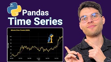 Time Series with Pandas (Python Tutorial for Beginners)