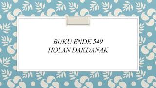 BE 549 Holan Dakdanak