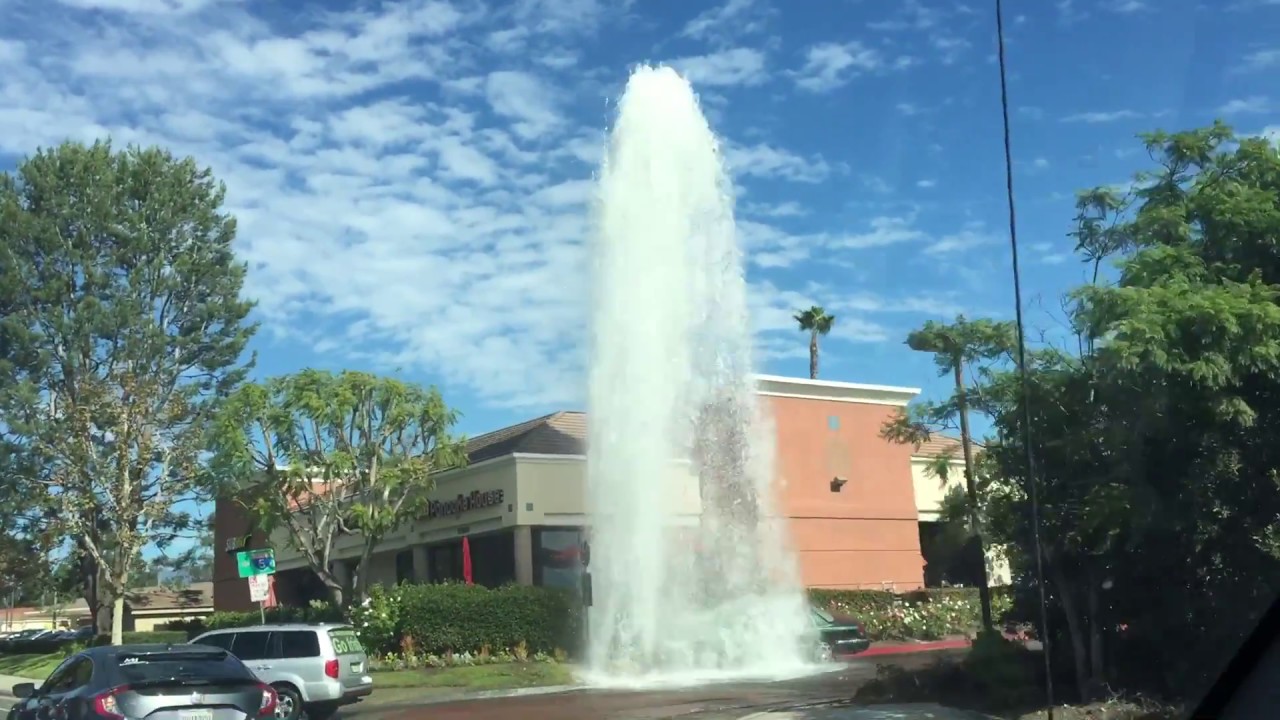 Car Crashes Into a Fire Hydrant! - YouTube