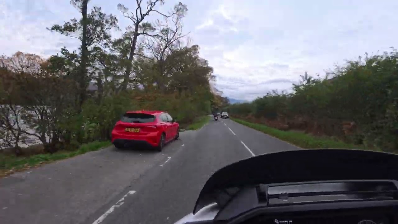 2025 Road Glide in the lake district England in Autumn 