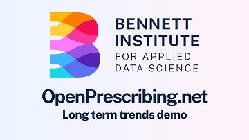 OpenPrescribing.net: Long term trends demo