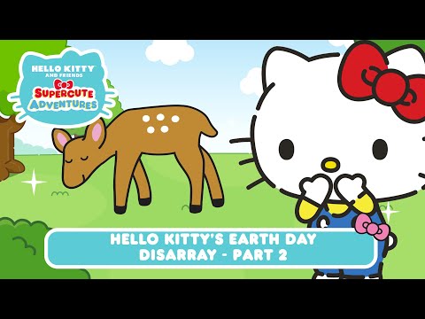 Hello Kitty’s Earth Day Disarray (Part 2) | Hello Kitty and Friends Supercute Adventures S9 EP3