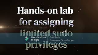 Famous Hands-on lab for assigning limited sudo privileges Wealth