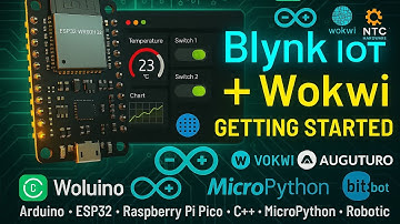 Blynk IoT with Wokwi Simulator & ESP32 | Getting Started Tutorial (2025) | NTC 