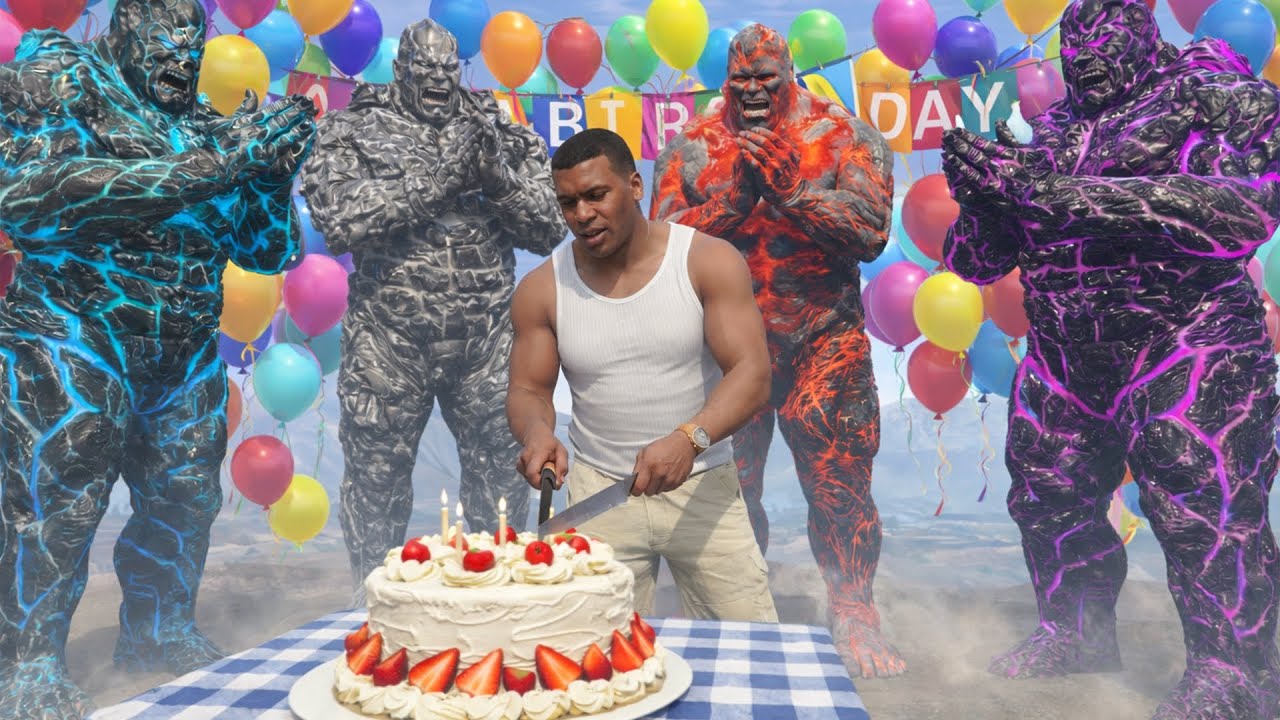 БОГ ЛАВЫ, БОГ ЛЬДА, БОГ РОЗОВОГО ЦВЕТА, БОГ ЧЕРНОГО ЦВЕТА. ОТМЕЧАЕМ ДЕНЬ РОЖДЕНИЯ ФРАНКЛИНА 🎂