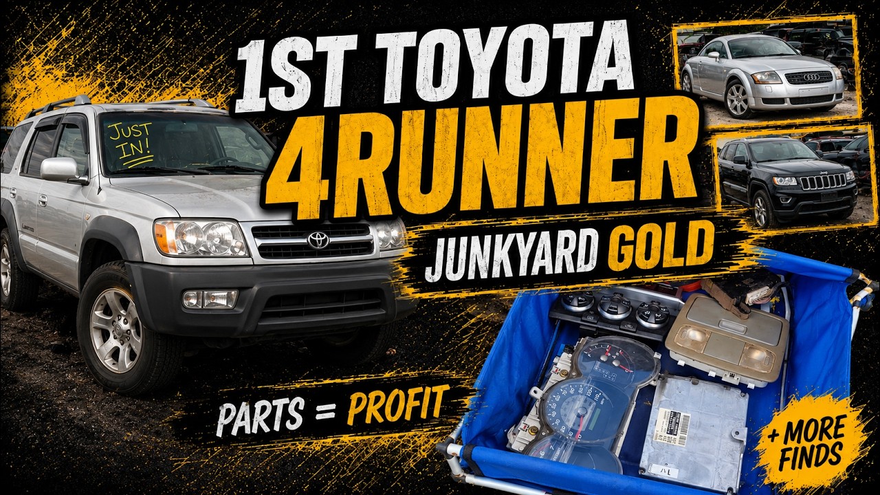 rewrite this title Toyota 4Runner Junkyard Gold? Flipping OEM Parts on eBay #junkyard #flippingforprofit #ebayreseller rewrite this title Toyota 4Runner Junkyard Gold? Flipping OEM Parts on eBay #junkyard #flippingforprofit #ebayreseller
