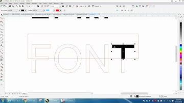 Corel Draw Tips & Tricks Text Cut Out and Engraved part 2
