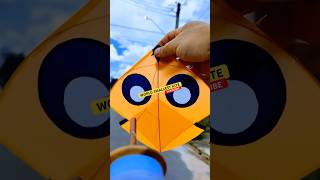 WORLD SMALLEST KITE EVER 🫣😱 #kite #patang #kiteflying #kites #viralvideo #shorts