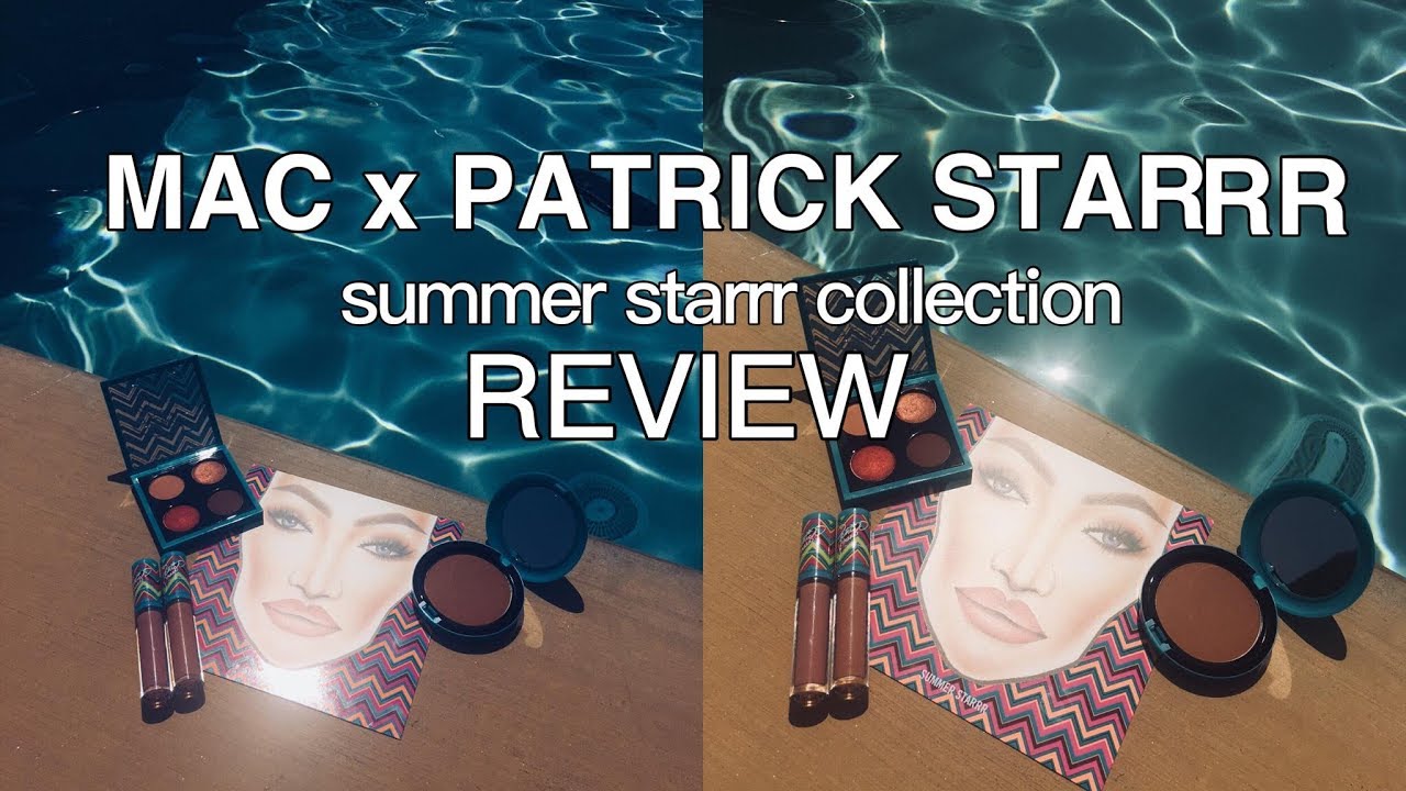 MAC x Patrick Starrr SUMMER STARR Collection UNBOXING/REVIEW || Nikki Bautista ⚡️