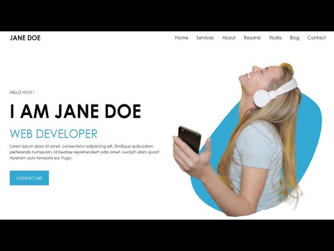 How to Create a Responsive Website using HTML CSS & Bootstrap