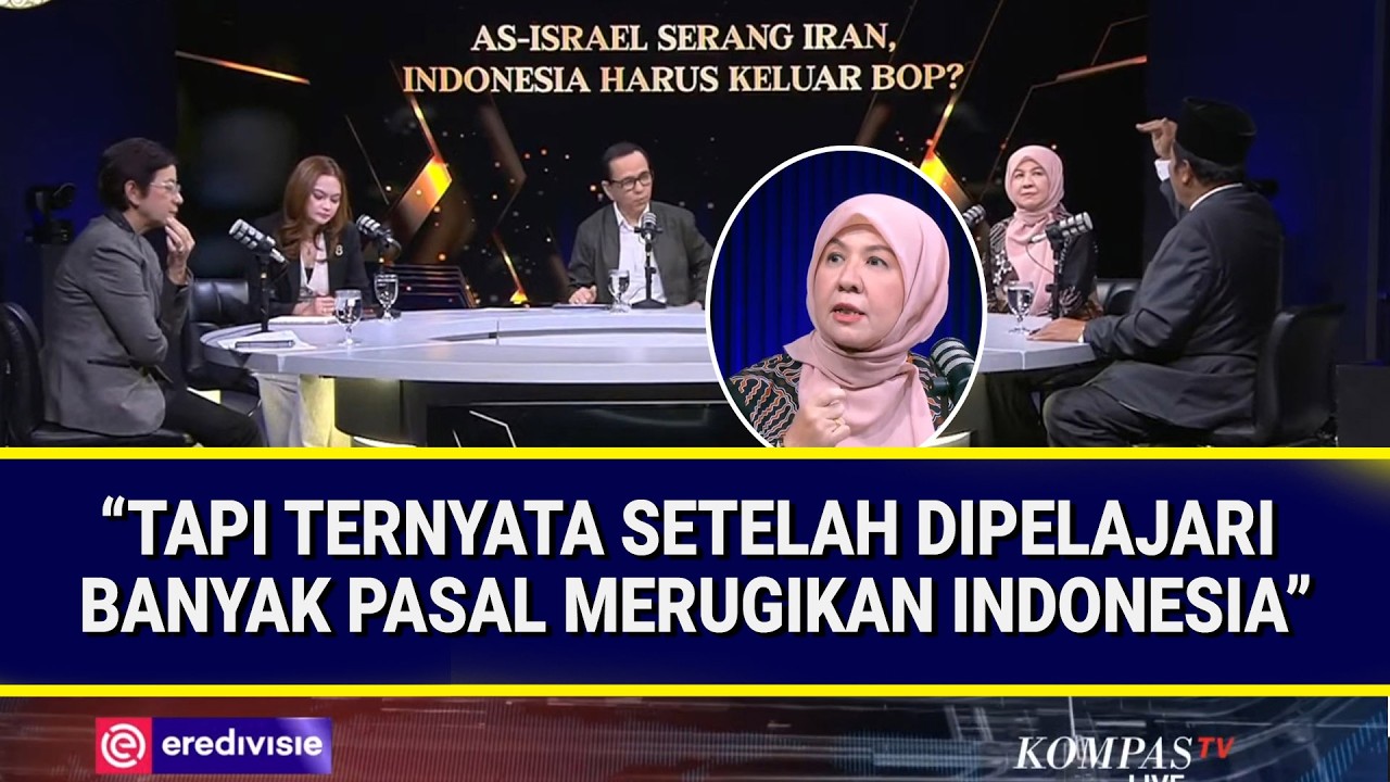 As-Israel Serang Iran, Indonesia Harus Keluar Dari BOP ? PART 2 DPR, KSP, MUI Dan Pakar Geopolitik