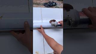 Fatal Mistakes When Drilling PVC Pipes That Prevent Water Flow #shorts