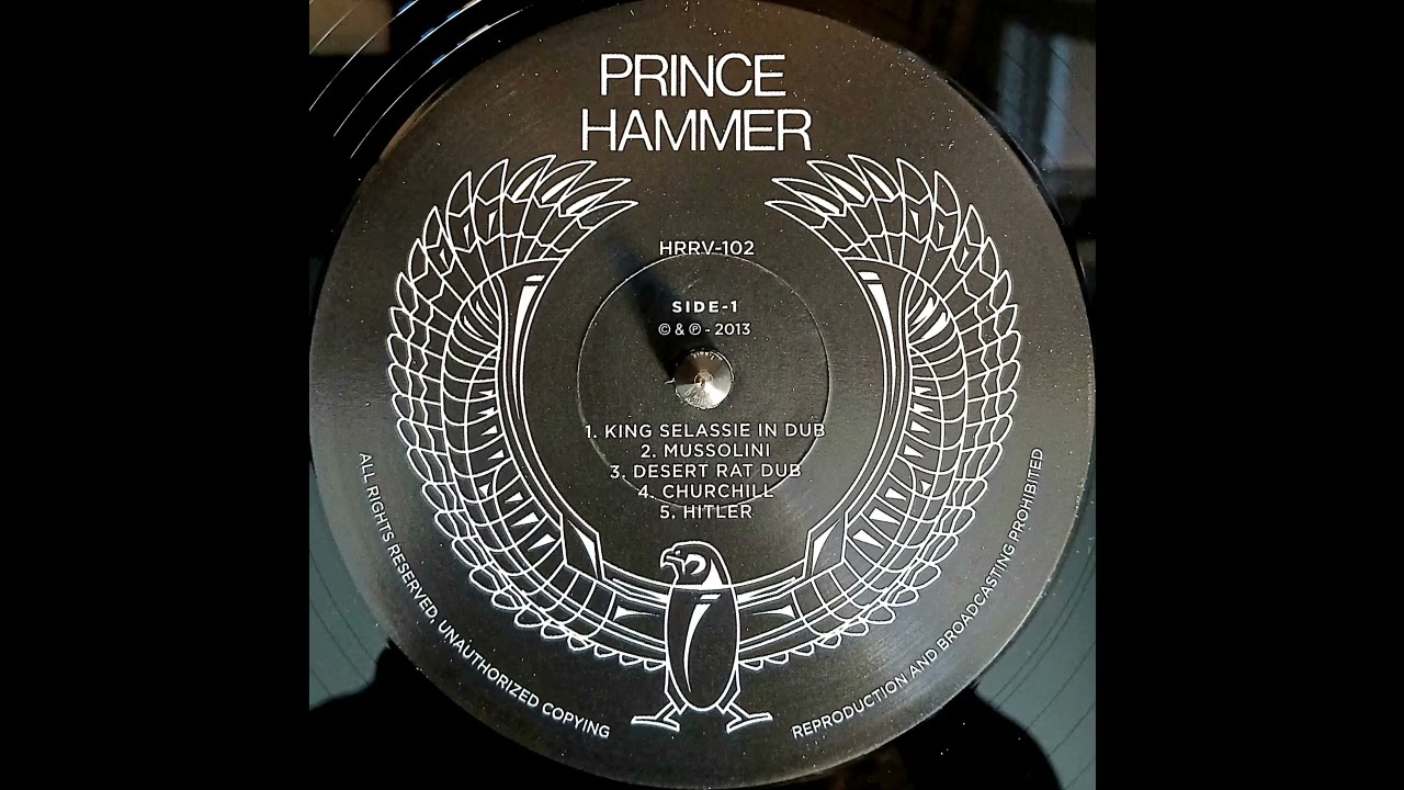 PRINCE HAMMER ALL STARS - King Selassie In Dub - YouTube