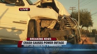 UPDATE: Truck causes power outage