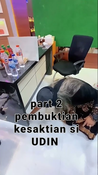 #syamsudin panik coba lihat mata si udin