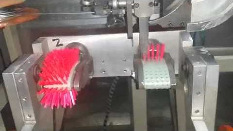 MEIXIN 5 Axis Double Hockey Brush Tufting Machine