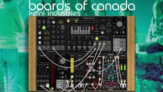 Boards of Canada – Kaini Industries | VCV Rack Patch Demo