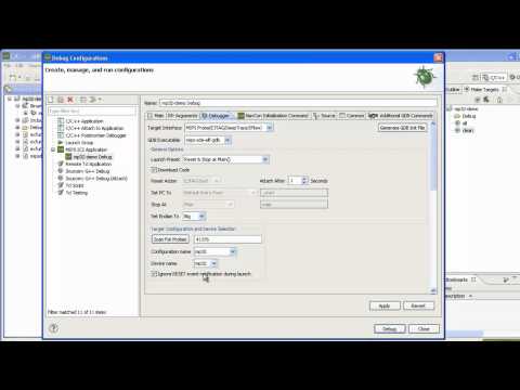 MIPS Navigator ICS debugging MP32 on Stratix III