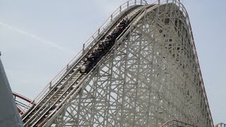 Colossus (Six Flags Magic Mountain) Raw Footage