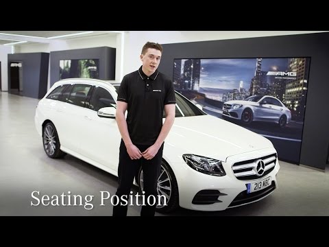 How To Adjust Your Car Seat Position | Mercedes-Benz Cars UK