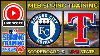 🔴 LIVE: Royals vs Rangers | MLB Spring Training Scoreboard | Feb 20, 2026 | Box Score & Stats