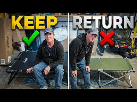 Coleman Big & Tall Cot vs Trailhead II: 3-Night Review