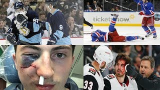NHL: Pucks to the Face
