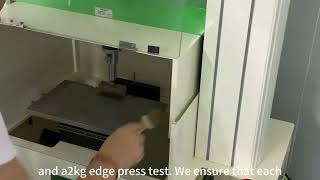 tablet screen protector edge press testing video