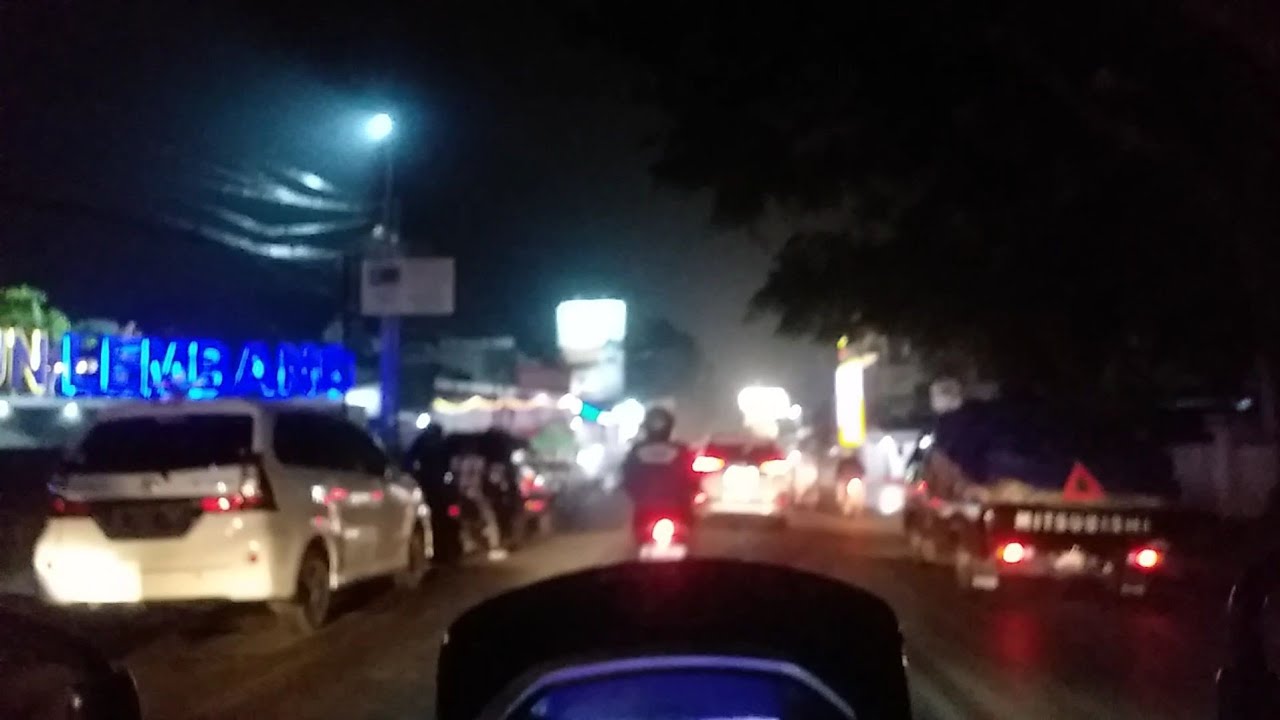 Jalan Malam || Menyelusuri indah pemandangan kota LEMBANG ...