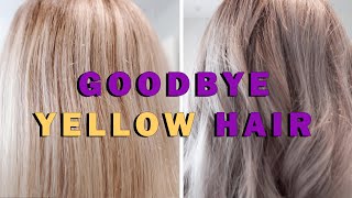 Fanola No Yellow Blonde Shampoo | Vegan | Sulphate Free