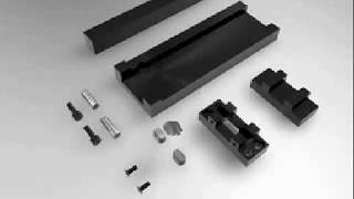 ZZ174-Latch Locking Units for plastic injection mold, molding parts