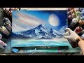 Glacier in clouds - SPRAY PAINT ART - by Skech