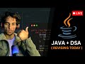 🚀 JAVA + DSA PRACTICE LIVE 🔥 | Beginner to Pro Journey | Restarting From 0 - hero |