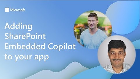 Adding SharePoint Embedded Copilot to your app