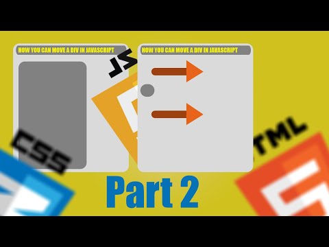 How To Make a Move Div in JavaScript (part 2)