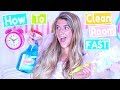 How To Clean Your Room FAST! Cleaning & Organization Hacks!