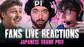 Fans Live Reactions to the 2024 Japanese Grand Prix
