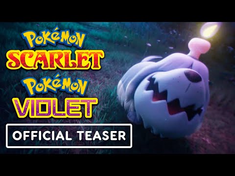 Pokemon Scarlet and Pokemon Violet - Official Paldea Ghost-Type Pokemon Teaser T