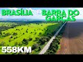 Pelas estradas de gois  braslia df a barra do garas mt