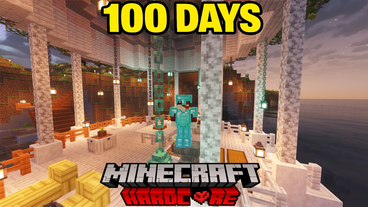 I Survived 100 Days in my new Forever Hardcore Challenge World - YouTube