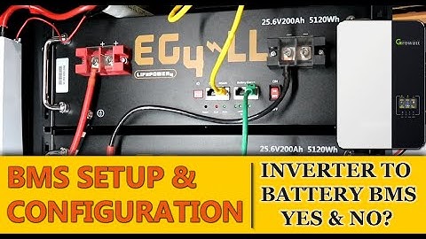 BMS Communication with Inverter - Growatt to Lithium Setup and Problem