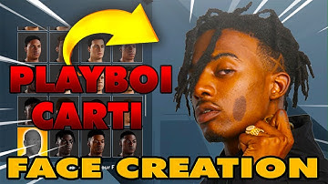 PLAYBOI CARTI FACE CREATION IN NBA 2K21 *NEXT-GEN*