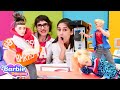 Ayşe ve Ümit ile Barbie oyunları! Ken iddiaya girip boks makinesini deniyor!