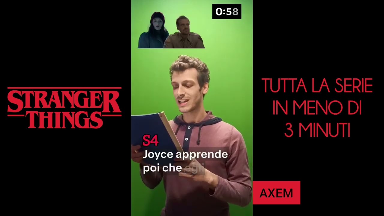 RIPETIZIONI NERD #1: TUTTA STRANGER THINGS in meno di 3 MINUTI 🕰️ [Raccolta TikTok]
