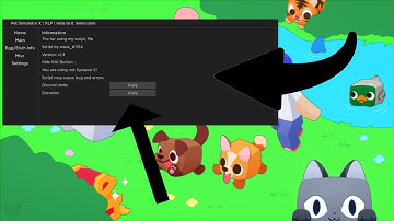 Pet Simulator X Script Hub (PASTEBIN 2021)